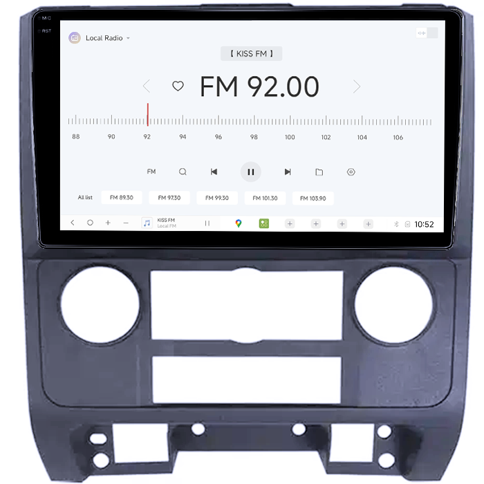 Navigatie dedicata Ford Escape 2007-2012 DUDU3, 4GB RAM 64GB ROM, Octacore, Platforma 8581, Android, Display QLED 9", DSP, Carplay&AndroidAuto [4]