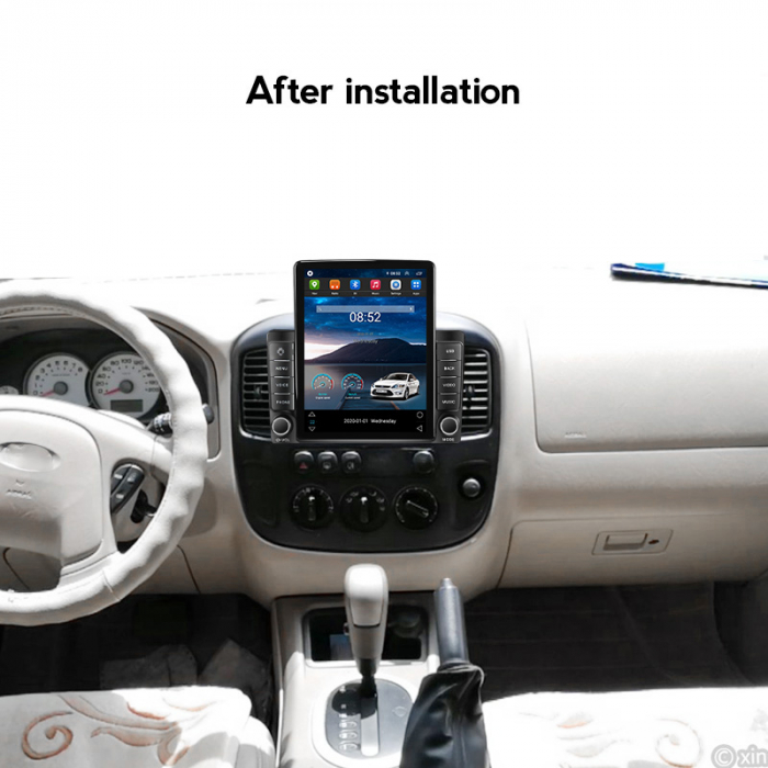 Navigatie dedicata Ford Escape 2000-2007 ,Tesla Style, ANDROID 13,Carplay&Android Auto, 10 inch , 8+128GB, Internet, Aplicatii, Waze, Gps [3]