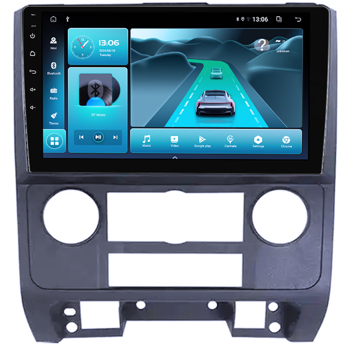 Navigatie dedicata Ford Escape 2007-2012, 4GB RAM 64GB ROM, Octacore, Android 13, Display QLED 9", DSP, Carplay, Android Auto, Internet, Youtube, Waze, WIFI, Bluetooth [2]