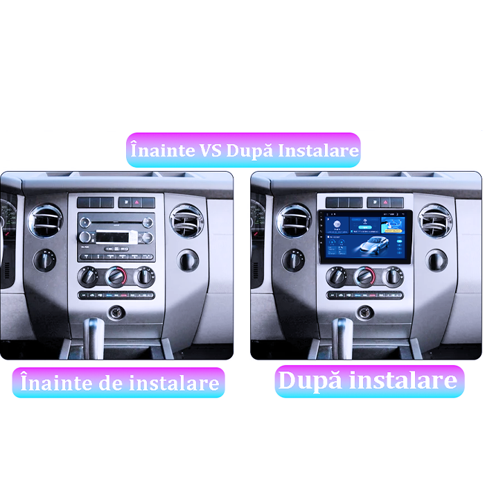 Navigatie dedicata Ford Expedition 2007-2017 DUDU3, 4GB RAM 64GB ROM, Octacore, Platforma 8581, Android, Display QLED 9", DSP, Carplay&AndroidAuto [6]