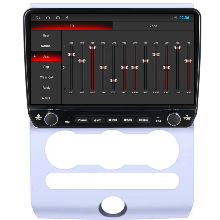 Navigatie dedicata Ford Expedition 2007-2017 Tesla cu butoane rotative model 2024, 4GB RAM 64GB ROM, Procesor Quadcore, Android 14, Display QLED 10", DSP, Carplay&Android Auto [2]
