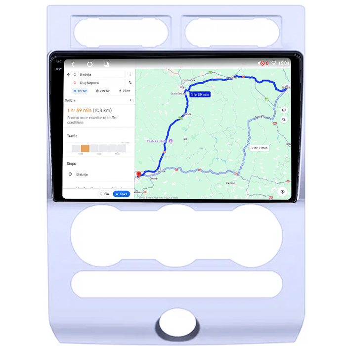 Navigatie dedicata Ford Expedition 2007-2017, 4GB RAM 64GB ROM, Octacore, Android 14, Display QLED 1K 9", Carplay&Android Auto, SIM 4G, Ventilator Activ [5]