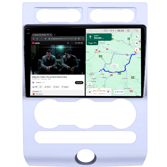 Navigatie dedicata Ford Expedition 2007-2017, 4GB RAM 64GB ROM, Quadcore, Android 14, Display QLED 1K 9", DSP, Carplay&Android Auto, Suport camere AHD [4]