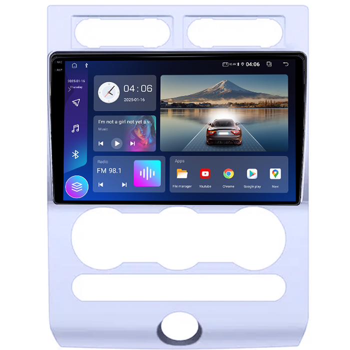 Navigatie dedicata Ford Expedition 2007-2017, 4GB RAM 64GB ROM, Quadcore, Android 14, Display QLED 1K 9", DSP, Carplay&Android Auto, Suport camere AHD [3]