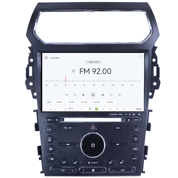 Navigatie dedicata Ford Explorer 2011-2019 DUDU3, 4GB RAM 64GB ROM, Octacore, Platforma 8581, Android, Display QLED 9", DSP, Carplay&AndroidAuto [3]