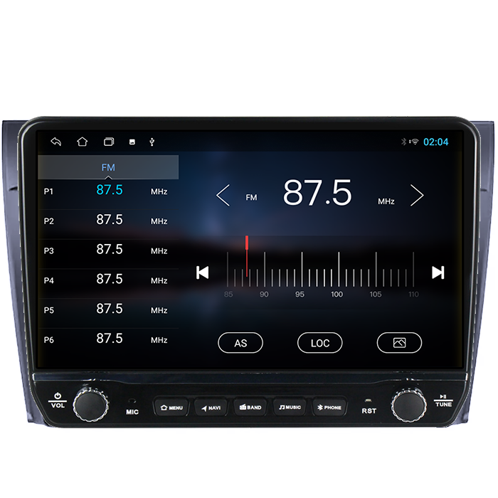 Navigatie dedicata Ford Fiesta Mk5 2002-2008 Tesla cu butoane rotative model 2024, 4GB RAM 64GB ROM, Procesor Quadcore, Android 14, Display QLED 10", DSP, Carplay&Android Auto [3]