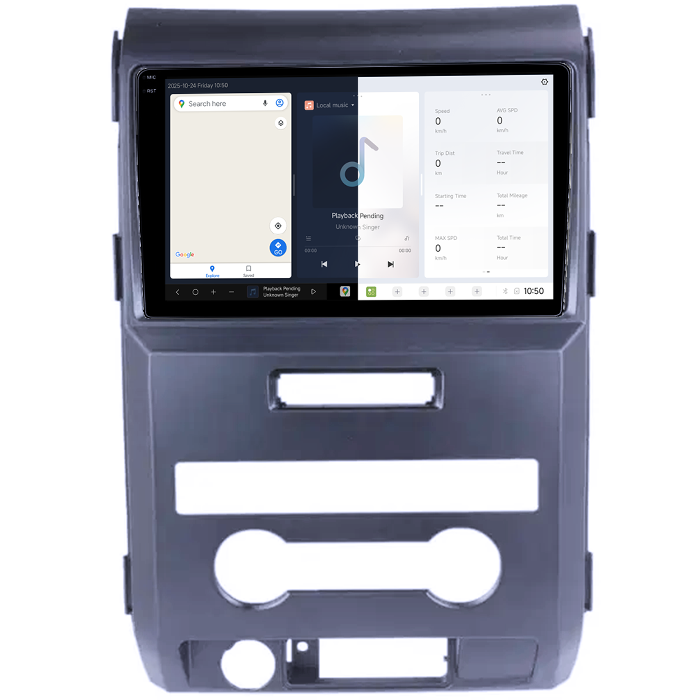 Navigatie dedicata Ford F150 2008-2014, DUDU3, 4GB RAM 64GB ROM, Octacore, Platforma 8581, Android, Display QLED 9", DSP, Carplay&AndroidAuto [2]