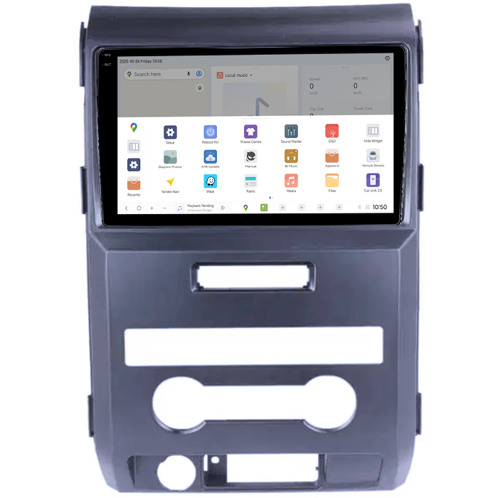 Navigatie dedicata Ford F150 2008-2014, DUDU3, 4GB RAM 64GB ROM, Octacore, Platforma 8581, Android, Display QLED 9", DSP, Carplay&AndroidAuto [3]