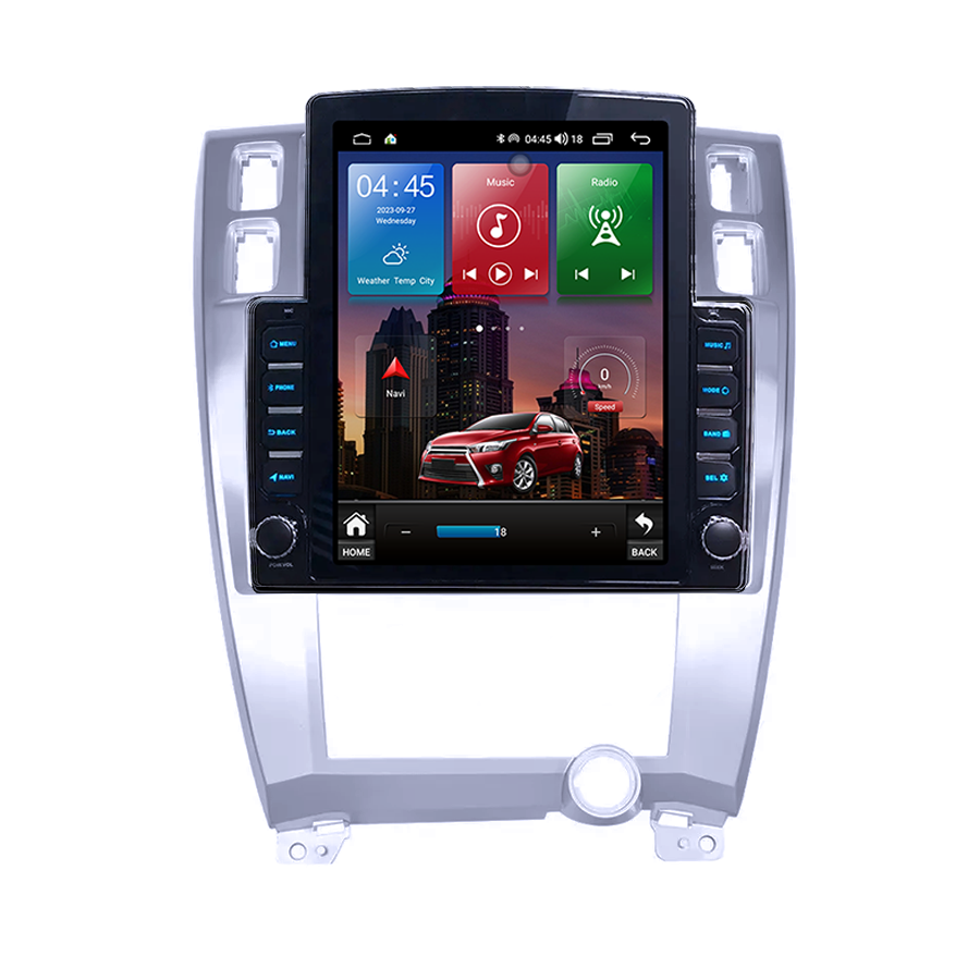 Navigatie dedicata Hyundai Tucson 1 2004-2009 Tesla Style, 4GB RAM 64GB ROM, Procesor Quadcore, Android 14, Display QLED 9.7", DSP, Carplay&Android Auto [2]