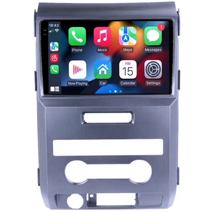 Navigatie dedicata Ford F150 2008-2014, 12GB RAM 256GB ROM, Android 13, Rezolutie 2K, Display QLED, 9", DSP, Carplay, Android Auto, Internet, Youtube, Waze, Wi Fi, USB [2]