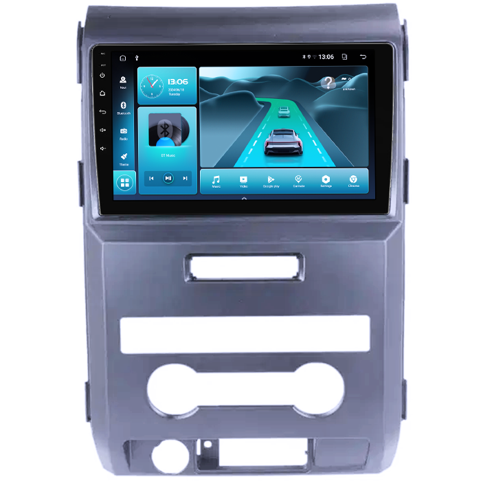 Navigatie dedicata Ford F150 2008-2014, 4GB RAM 64GB ROM, Octacore, Android 13, Display QLED 9", DSP, Carplay, Android Auto, Internet, Youtube, Waze, WIFI, Bluetooth [2]