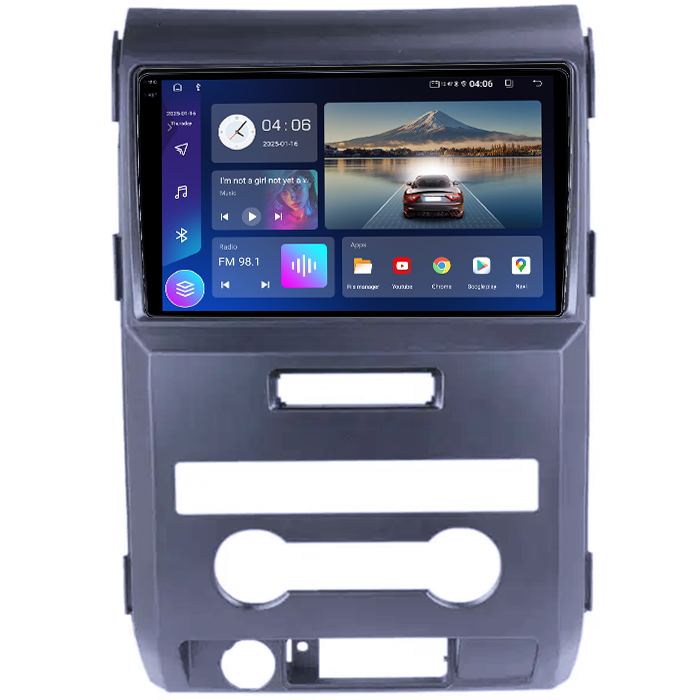 Navigatie dedicata Ford F150 2008-2014, 4GB RAM 64GB ROM, Procesor Qualcomm Octacore, Android 14, Rezolutie 2K, Display QLED 9", DSP, Carplay&Android Auto, SIM 4G [5]