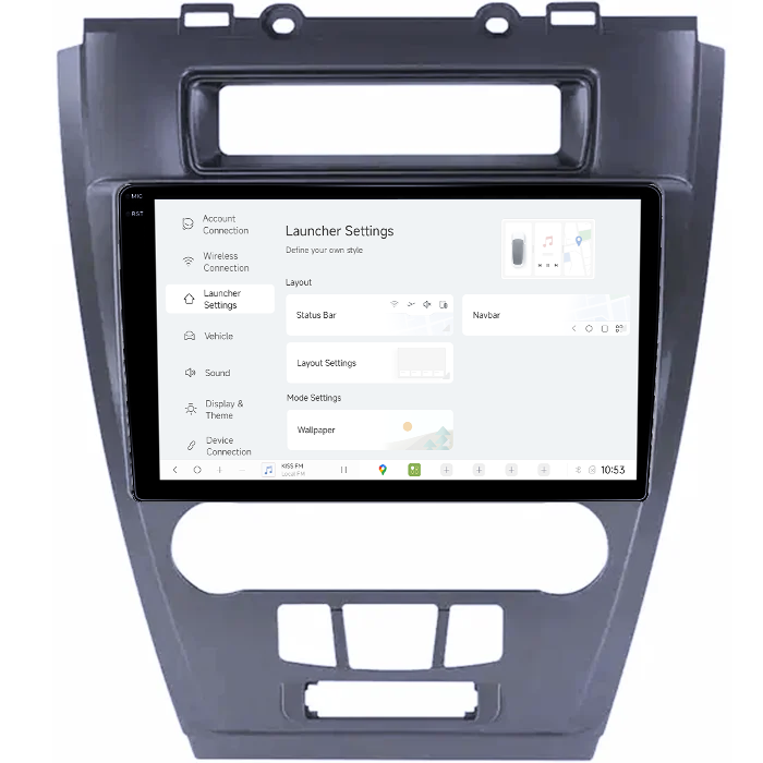 Navigatie dedicata Ford Fusion /Mondeo 2009-2012, DUDU3, 4GB RAM 64GB ROM, Octacore, Platforma 8581, Android, Display QLED 9", DSP, Carplay&AndroidAuto [5]