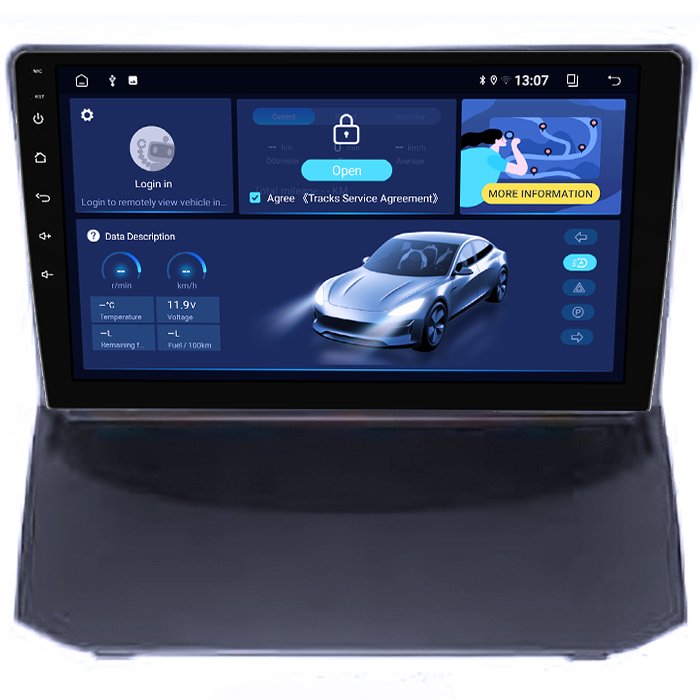 Navigatie dedicata Ford Fiesta 2004-2014, 8GB RAM 128GB ROM, Octacore, Platforma TS18, Android 13, Display QLED 9”, Suporta camera 360º, DSP, Carplay&Android Auto, SIM 4G, Ventilator Activ [4]