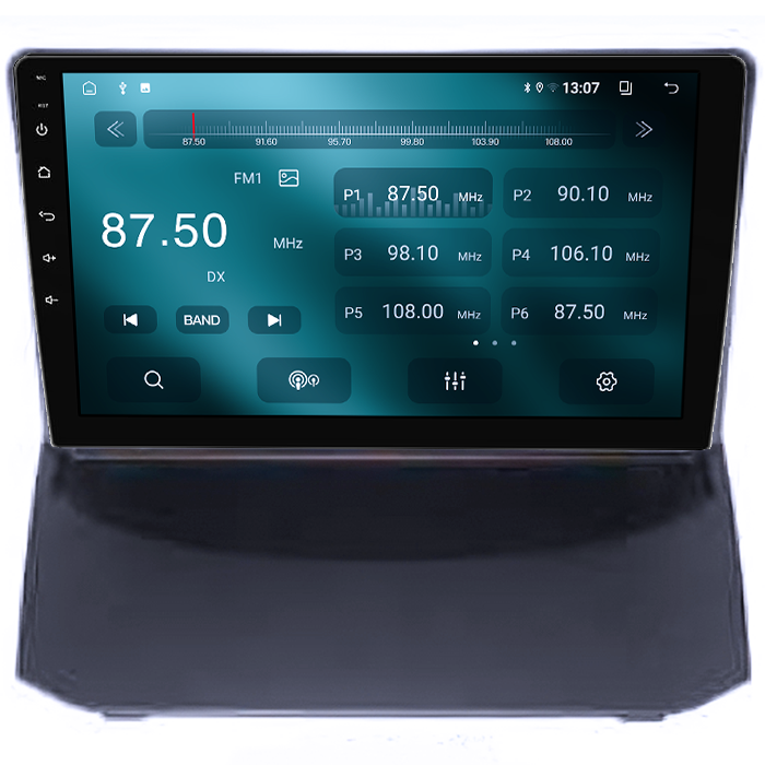 Navigatie dedicata Ford Fiesta 2004-2014, 8GB RAM 128GB ROM, Octacore, Platforma TS18, Android 13, Display QLED 9”, Suporta camera 360º, DSP, Carplay&Android Auto, SIM 4G, Ventilator Activ [3]