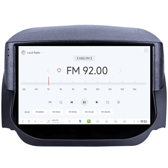 Navigatie dedicata Ford Fiesta 2018+, DUDU3, 4GB RAM 64GB ROM, Octacore, Platforma 8581, Android, Display QLED 9", DSP, Carplay&AndroidAuto [3]