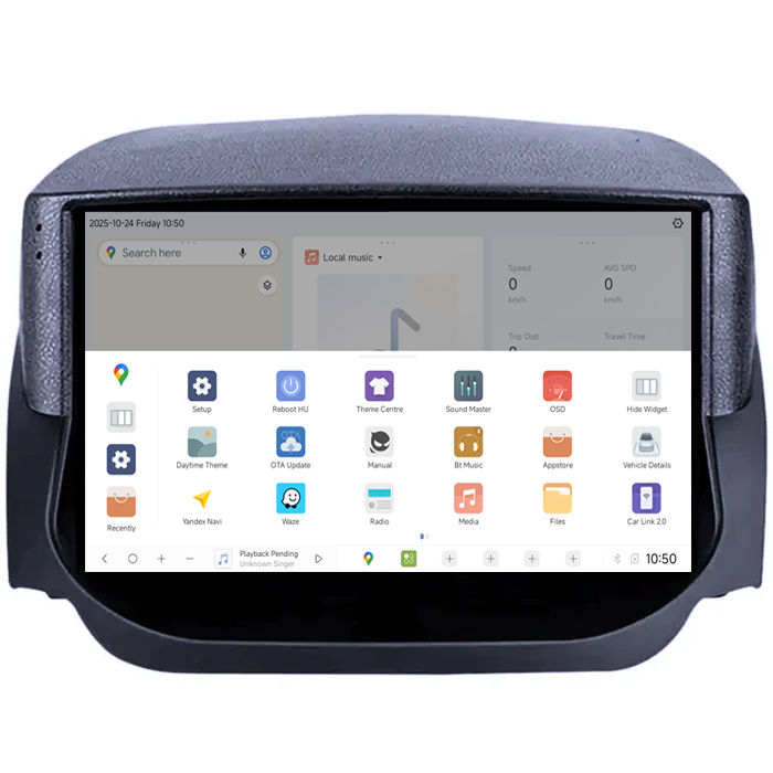 Navigatie dedicata Ford Fiesta 2018+, DUDU3, 4GB RAM 64GB ROM, Octacore, Platforma 8581, Android, Display QLED 9", DSP, Carplay&AndroidAuto [4]