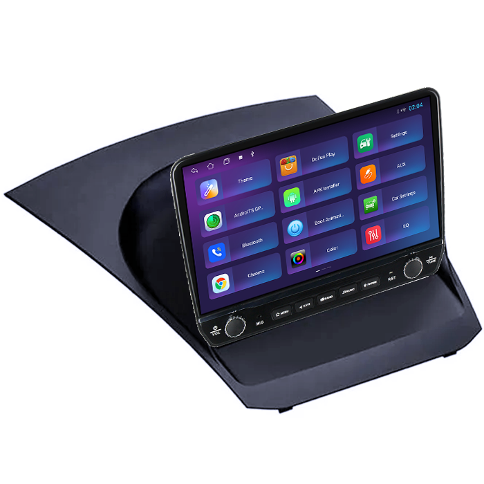 Navigatie dedicata Ford Fiesta 2008-2019 Tesla cu butoane rotative model 2024, 4GB RAM 64GB ROM, Procesor Quadcore, Android 14, Display QLED 10", DSP, Carplay&Android Auto [4]
