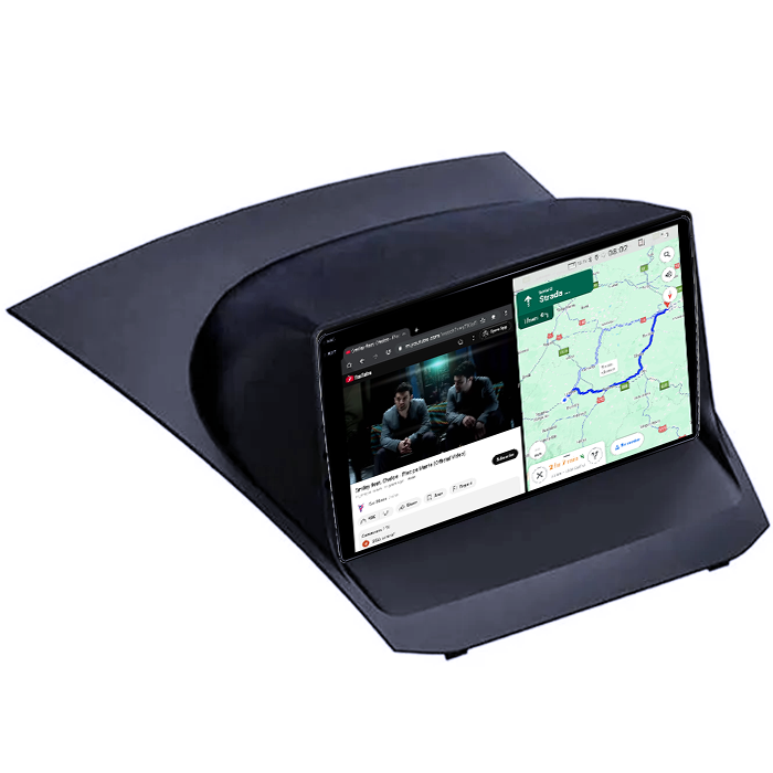 Navigatie dedicata Ford Fiesta 2008-2019, 4GB RAM 64GB ROM, Quadcore, Android 14, Display QLED 1K 9", DSP, Carplay&Android Auto, Suport camere AHD [5]