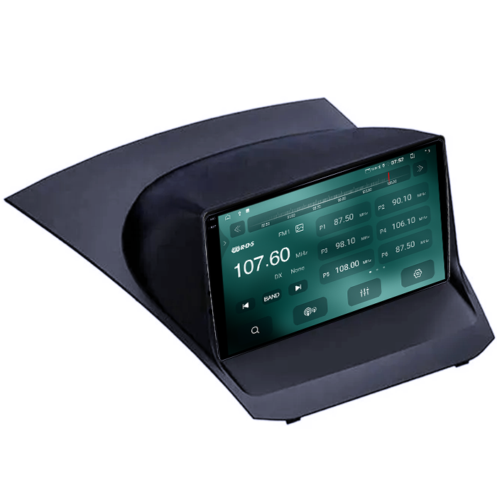 Navigatie dedicata Ford Fiesta 2008-2019, 4GB RAM 64GB ROM, Procesor Qualcomm Octacore, Android 14, Rezolutie 2K, Display QLED 9", DSP, Carplay&Android Auto, SIM 4G [3]