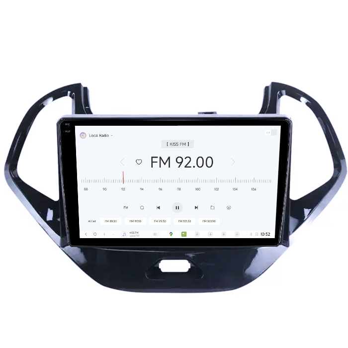 Navigatie dedicata Ford Figo 2015-2018, DUDU3, 4GB RAM 64GB ROM, Octacore, Platforma 8581, Android, Display QLED 9", DSP, Carplay&AndroidAuto [4]