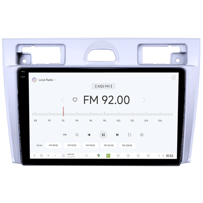 Navigatie dedicata Ford Fiesta MK5 2002-2008, Gri, DUDU3, 4GB RAM 64GB ROM, Octacore, Platforma 8581, Android, Display QLED 9", DSP, Carplay&AndroidAuto [4]