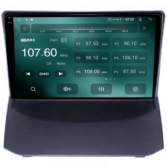 Navigatie dedicata Ford Fiesta 2004-2014, 12GB RAM 256GB ROM, Android 13, Rezolutie 2K, Display QLED, 9", DSP, Carplay, Android Auto, Internet, Youtube, Waze [3]