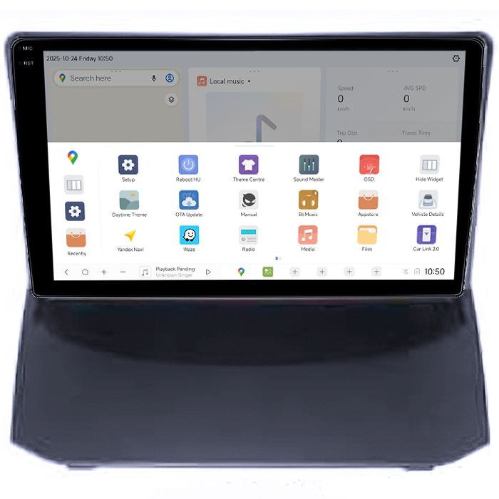 Navigatie dedicata Ford Fiesta 2004-2014, DUDU3, 4GB RAM 64GB ROM, Octacore, Platforma 8581, Android, Display QLED 9", DSP, Carplay&AndroidAuto [3]