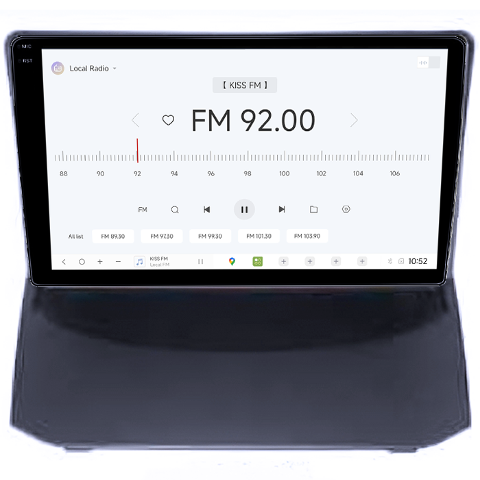 Navigatie dedicata Ford Fiesta 2004-2014, DUDU3, 4GB RAM 64GB ROM, Octacore, Platforma 8581, Android, Display QLED 9", DSP, Carplay&AndroidAuto [4]
