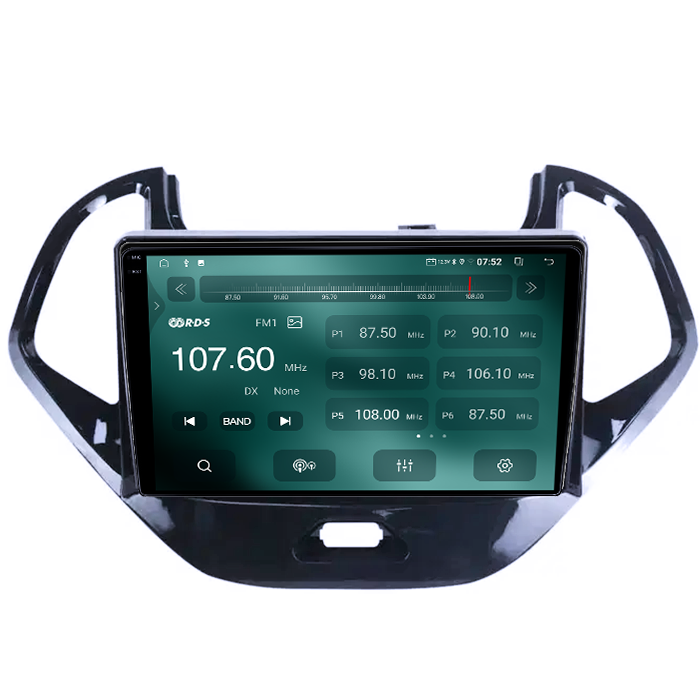Navigatie dedicata Ford Figo 2015-2018, 4GB RAM 64GB ROM, Quadcore, Android 14, Display QLED 1K 9", DSP, Carplay&Android Auto, Suport camere AHD [2]
