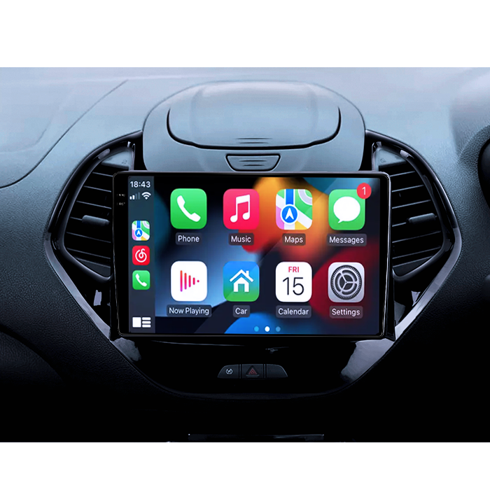 Navigatie dedicata Ford Figo KA 2015-2018, 12GB RAM 256GB ROM, Android 13, Rezolutie 2K, Display QLED, 9", DSP, Carplay, Android Auto, Internet, Youtube, Waze, Wi Fi, USB [5]