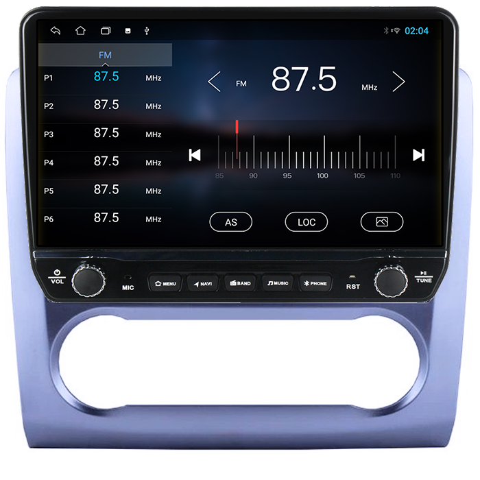 Navigatie dedicata Ford Focus 2004-2011 Tesla cu butoane rotative model 2024, 4GB RAM 64GB ROM, Procesor Quadcore, Android 14, Display QLED 10", DSP, Carplay&Android Auto [3]