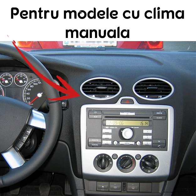 Navigatie dedicata Ford Focus 2 2004-2011, 8GB RAM 128GB ROM, Octacore, Platforma TS18, Android 13, Display QLED 9”, Suporta camera 360º, DSP, Carplay&Android Auto, SIM 4G, Ventilator Activ [6]
