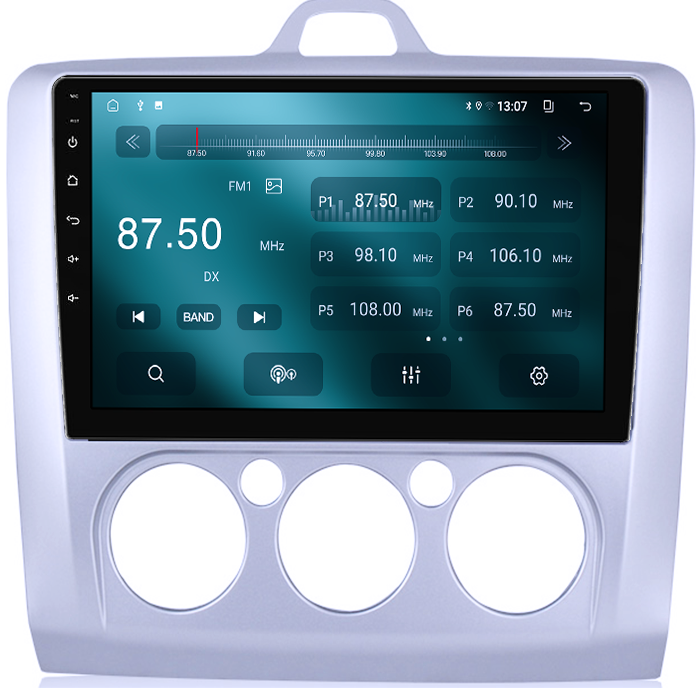 Navigatie dedicata Ford Focus 2 2004-2011, 8GB RAM 128GB ROM, Octacore, Platforma TS18, Android 13, Display QLED 9”, Suporta camera 360º, DSP, Carplay&Android Auto, SIM 4G, Ventilator Activ [3]