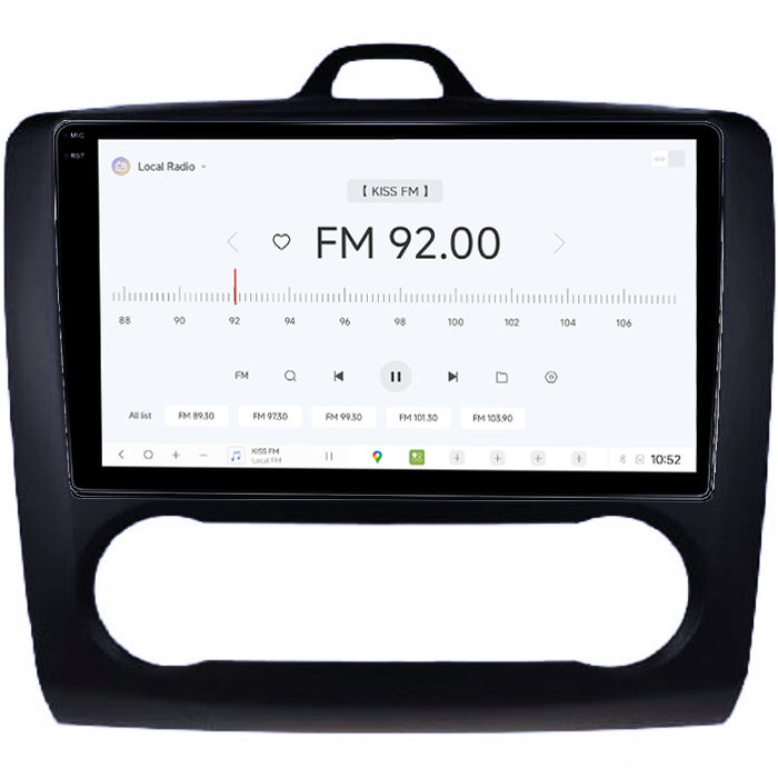Navigatie dedicata Focus 2004-2011 Clima Automata, Neagra, DUDU3, 4GB RAM 64GB ROM, Octacore, Platforma 8581, Android, Display QLED 9", DSP, Carplay&AndroidAuto [4]