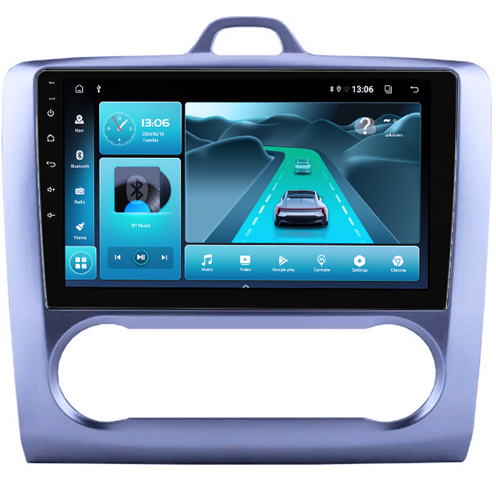 Navigatie dedicata Ford Focus ( 2004 - 2011 ), 4GB RAM 64GB ROM, Octacore, Android 13, Display QLED 9", DSP, Carplay, Android Auto, Internet, Youtube, Waze, WIFI, Bluetooth [2]