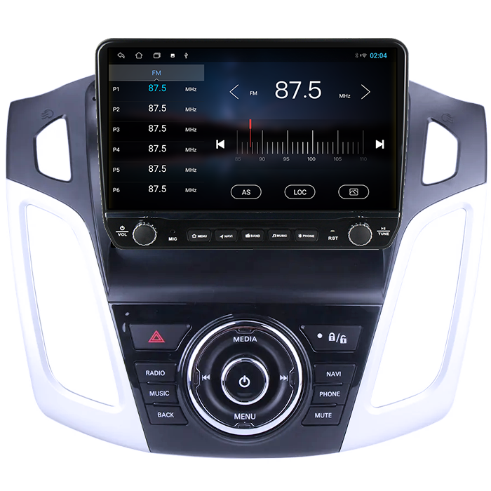 Navigatie dedicata Ford Focus 3 2011-2015 Tesla cu butoane rotative model 2024, 4GB RAM 64GB ROM, Procesor Quadcore, Android 14, Display QLED 10", DSP, Carplay&Android Auto [2]