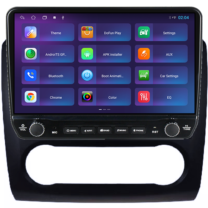 Navigatie dedicata Ford Focus 2004-2011, black Tesla cu butoane rotative model 2024, 4GB RAM 64GB ROM, Procesor Quadcore, Android 14, Display QLED 10", DSP, Carplay&Android Auto [5]