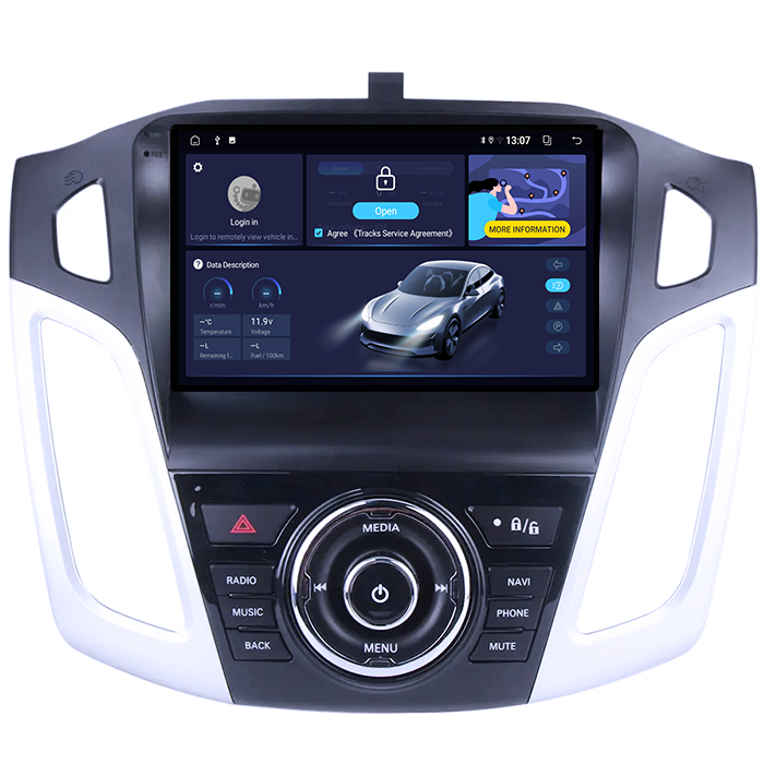 (Resigilata) Navigatie dedicata Ford Focus 2011-2015, 2GB RAM 32GB ROM, Quad Core, Display 9" IPS Full HD, Carplay, Android 13, Bluetooth, Magazin Play, Suport camere AHD [4]