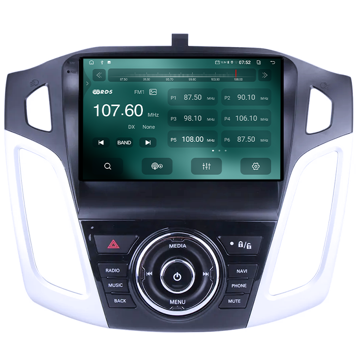 Navigatie dedicata Ford Focus 2011-2015, 4GB RAM 64GB ROM, Quadcore, Android 14, Display QLED 1K 9", DSP, Carplay&Android Auto, Suport camere AHD [2]