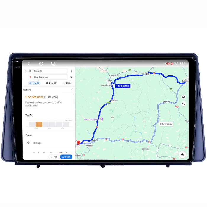 Navigatie dedicata Ford Focus 2019, 4GB RAM 64GB ROM, Procesor Qualcomm Octacore, Android 14, Rezolutie 2K, Display QLED 9", DSP, Carplay&Android Auto, SIM 4G [6]