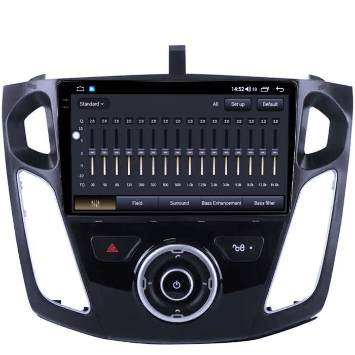 Navigatie dedicata Ford Focus 3 2012-2018, 8GB RAM 128GB ROM, Octacore, Platforma 7862, Android 14, Display 2K QLED 9", Suporta camera 360", DSP, Carplay&Android [3]