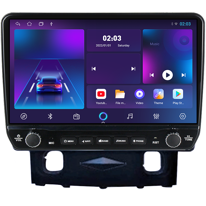 Navigatie dedicata Ford Kuga 2008-2010 Tesla cu butoane rotative model 2024, 4GB RAM 64GB ROM, Procesor Quadcore, Android 14, Display QLED 10", DSP, Carplay&Android Auto [6]