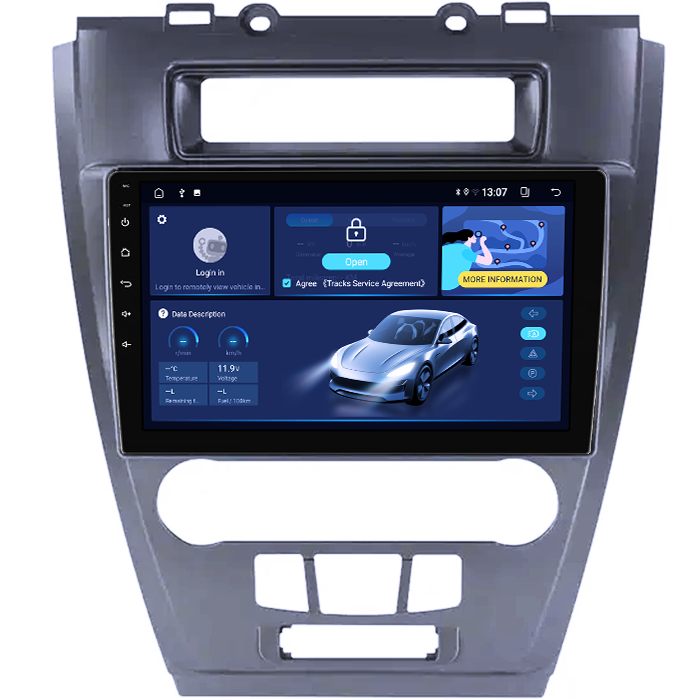 (Resigilata) Navigatie dedicata Ford Fusion /Mondeo 2009-2012, 2GB RAM 32GB ROM, Quad Core, Display 9" IPS Full HD, Carplay&Android Auto, Android 13, , Suport camere AHD [4]