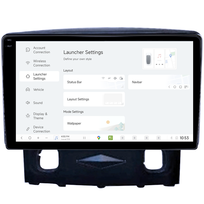 Navigatie dedicata Ford Kuga 2008-2010, DUDU3, 4GB RAM 64GB ROM, Octacore, Platforma 8581, Android, Display QLED 9", DSP, Carplay&AndroidAuto [5]