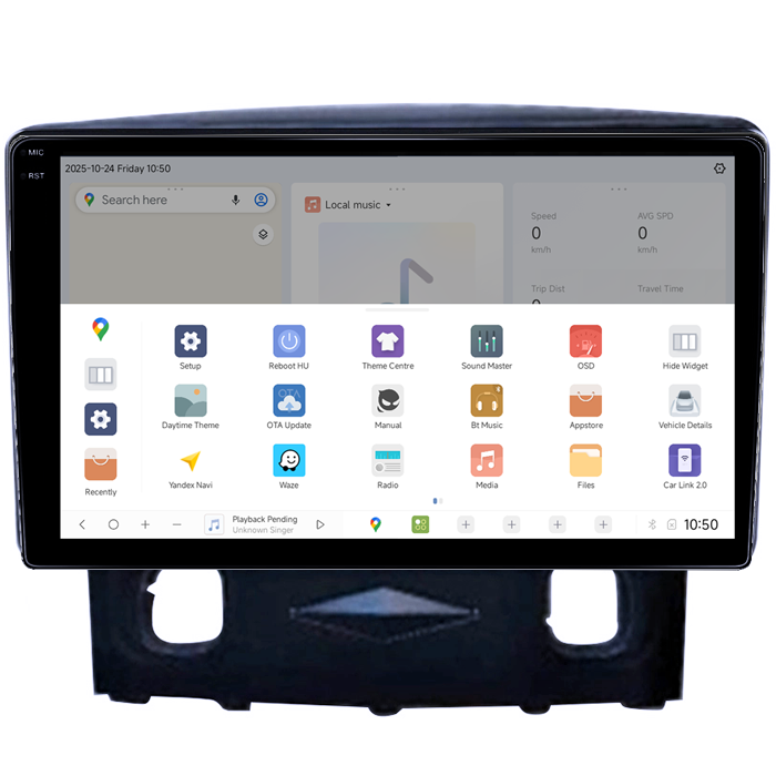 Navigatie dedicata Ford Kuga 2008-2010, DUDU3, 4GB RAM 64GB ROM, Octacore, Platforma 8581, Android, Display QLED 9", DSP, Carplay&AndroidAuto [3]