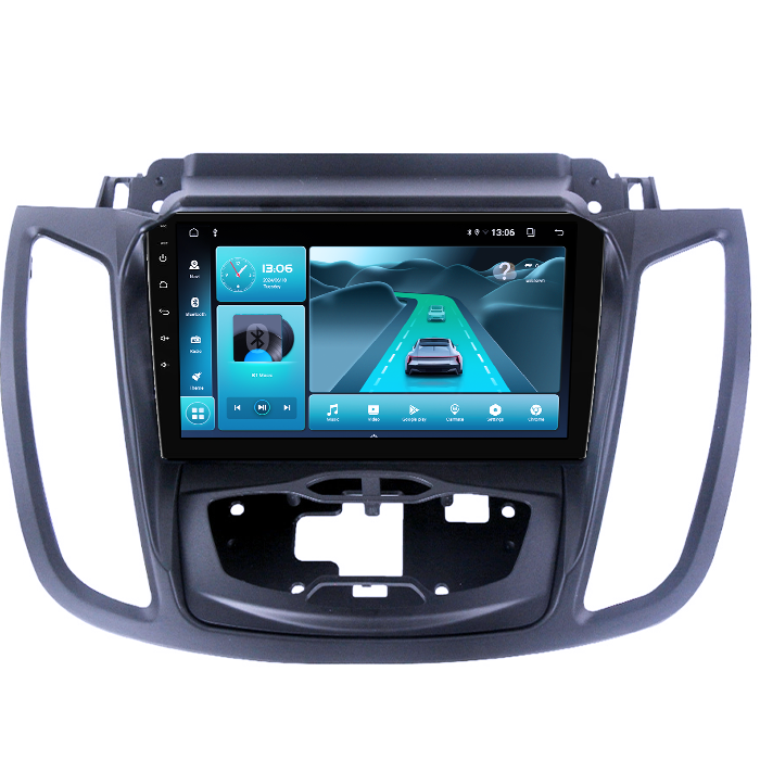 Navigatie dedicata Ford Kuga 2 2012-2019, 4 GB RAM 64 ROM, Android 13, Display QLED, 9", DSP, Carplay, Android Auto, Internet, Youtube , Waze , Wi Fi , Usb , Bluetooth [2]