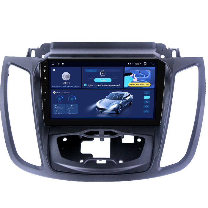 Navigatie dedicata Ford Kuga 2 2012-2019, 4 GB RAM 64 ROM, Android 13, Display QLED, 9", DSP, Carplay, Android Auto, Internet, Youtube , Waze , Wi Fi , Usb , Bluetooth [4]