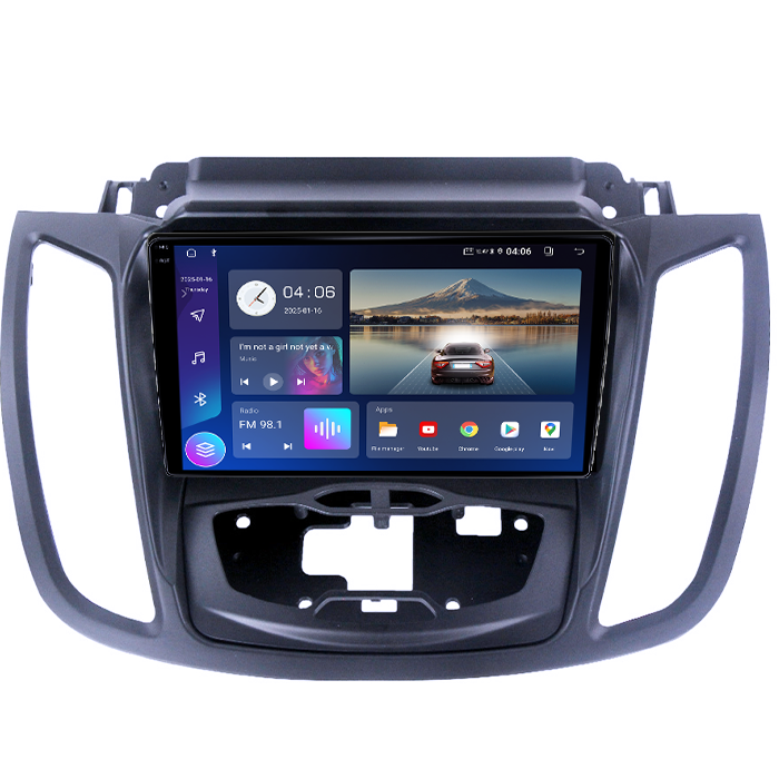 Navigatie dedicata Ford Kuga 2 Escape 3 2012-2019, 4GB RAM 64GB ROM, Quadcore, Android 14, Display QLED 1K 9", DSP, Carplay&Android Auto, Suport camere AHD [3]