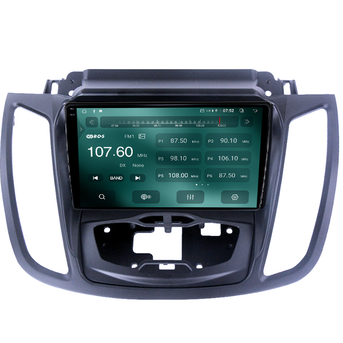 Navigatie dedicata Ford Kuga 2 Escape 3 2012-2019, 4GB RAM 64GB ROM, Quadcore, Android 14, Display QLED 1K 9", DSP, Carplay&Android Auto, Suport camere AHD [2]